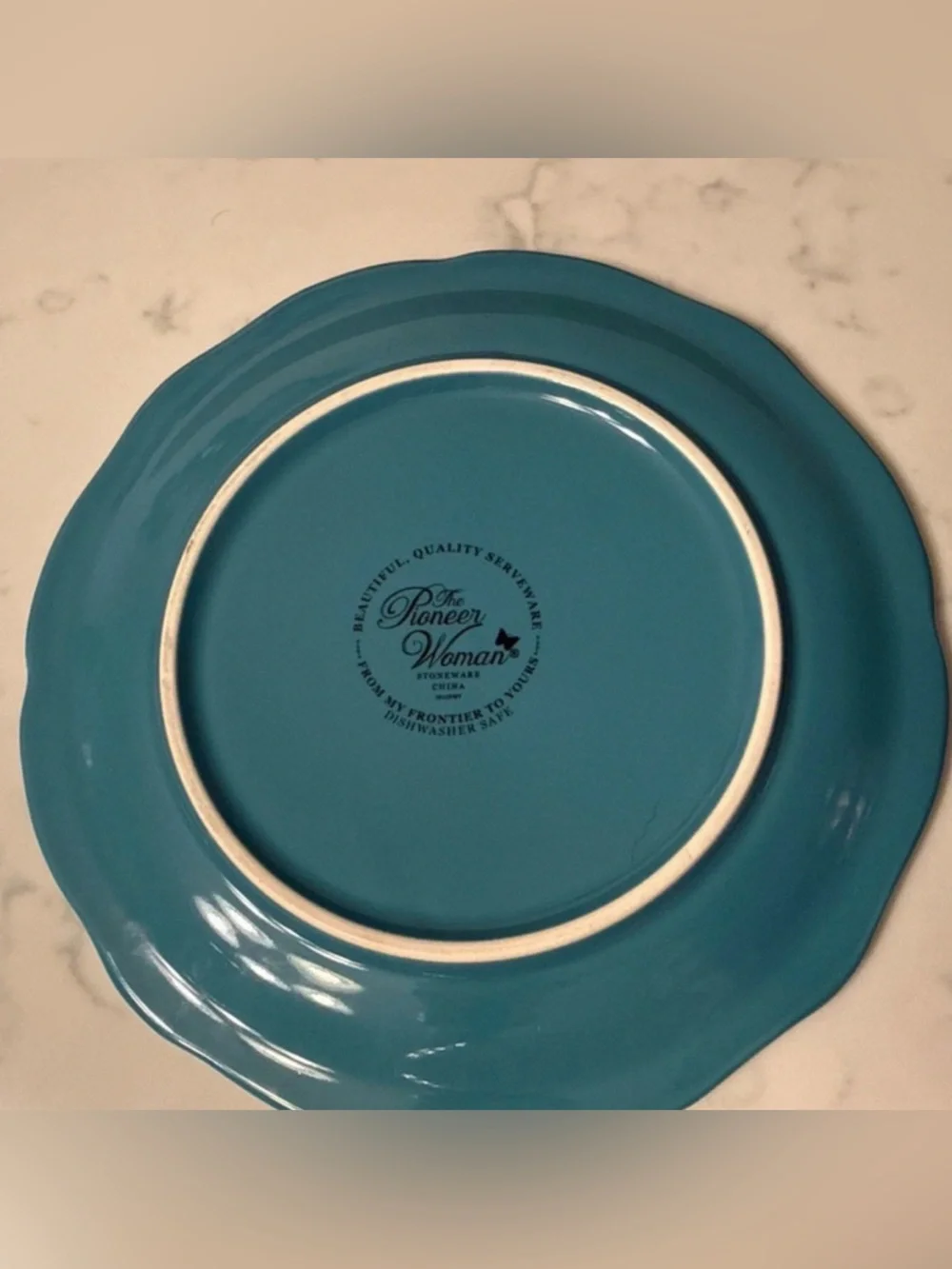 Pioneer Woman Ceramic Colander Strainer & Drip Plate Flea Market Pattern
